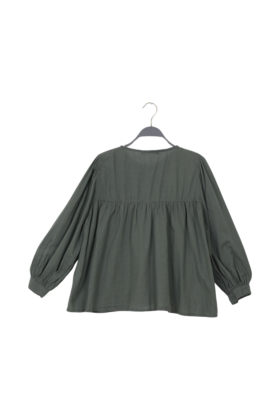 PreLoved Eike - Cotton full sleeve blouse I Macadan - S