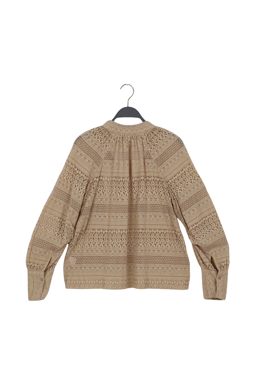 PreLoved Netted lace blouse - Himali I Sculpture - S