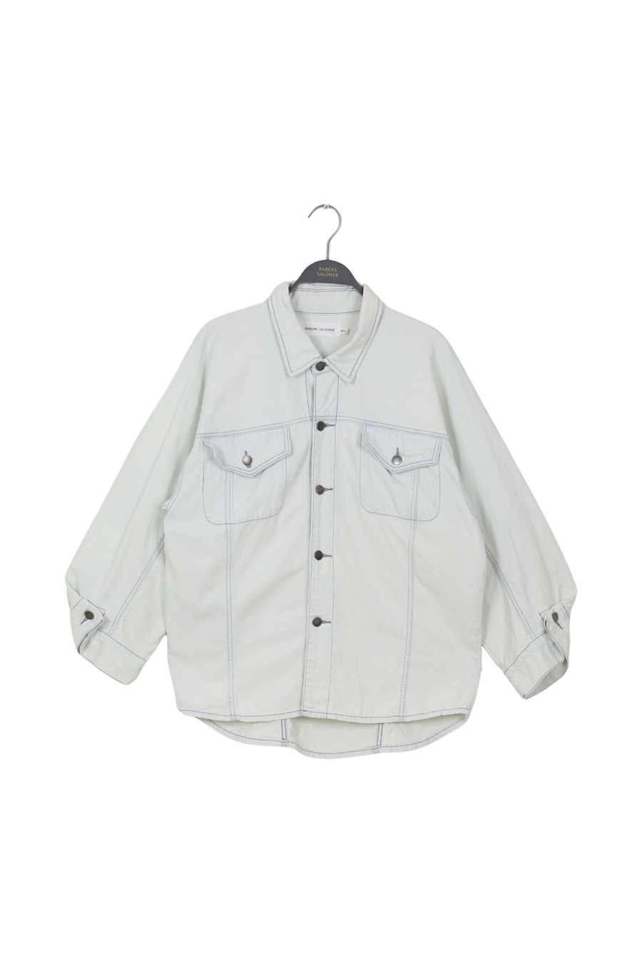 PreLoved Denim light shirt jacket - Jeja I Light wash denim - XS/S