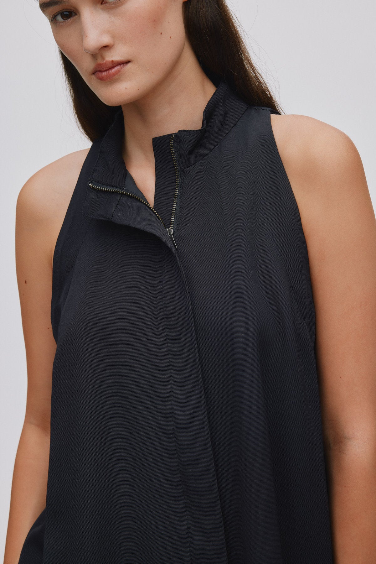 Grossgrain halter top - Kaley I Black