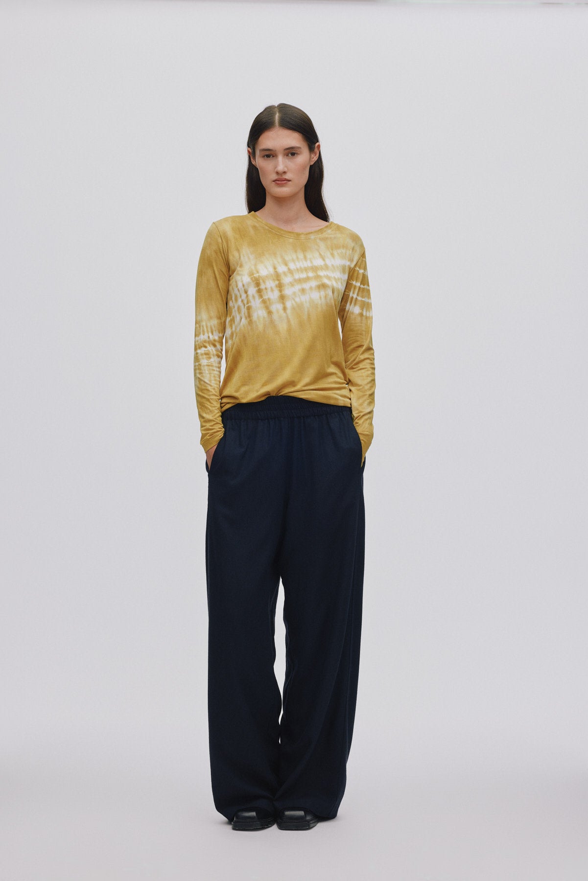 Xenia - Frequency long sleeve t-shirt I Golden combo