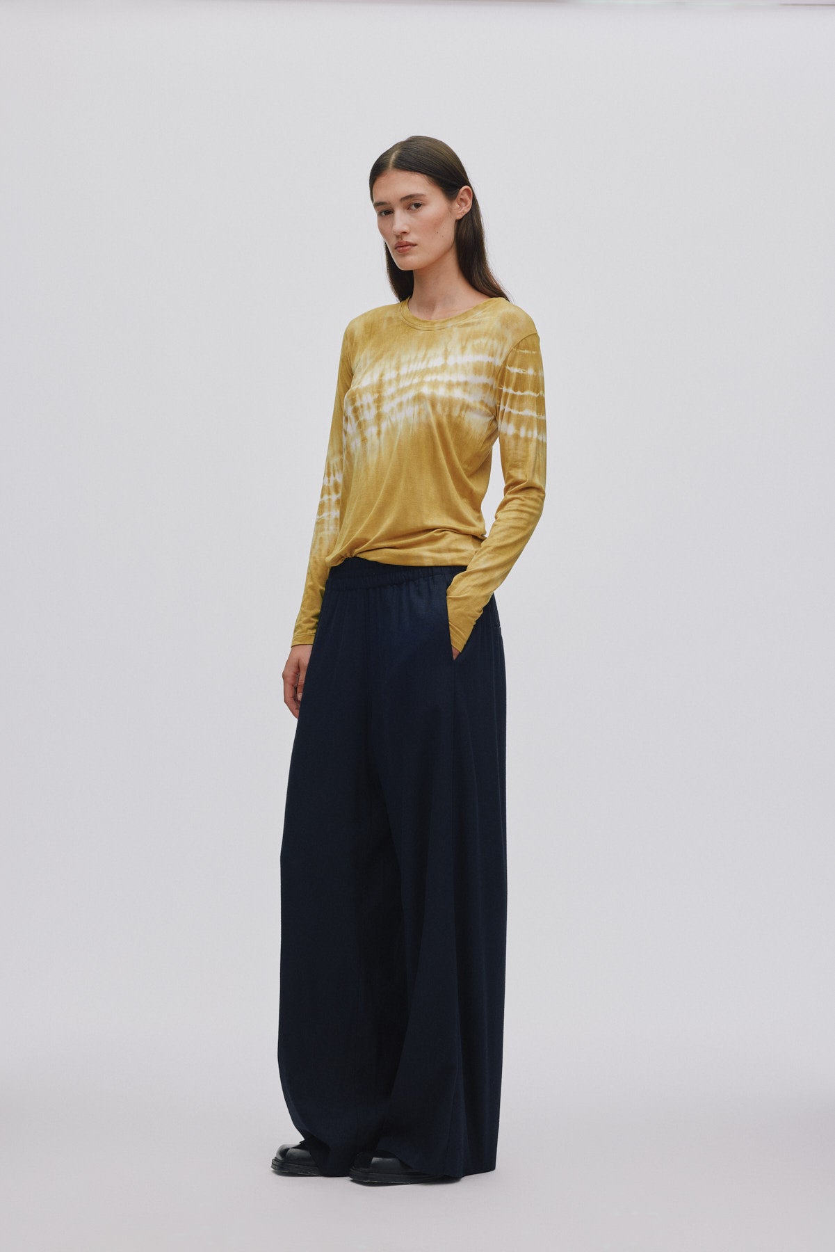 Xenia - Frequency long sleeve t-shirt I Golden combo