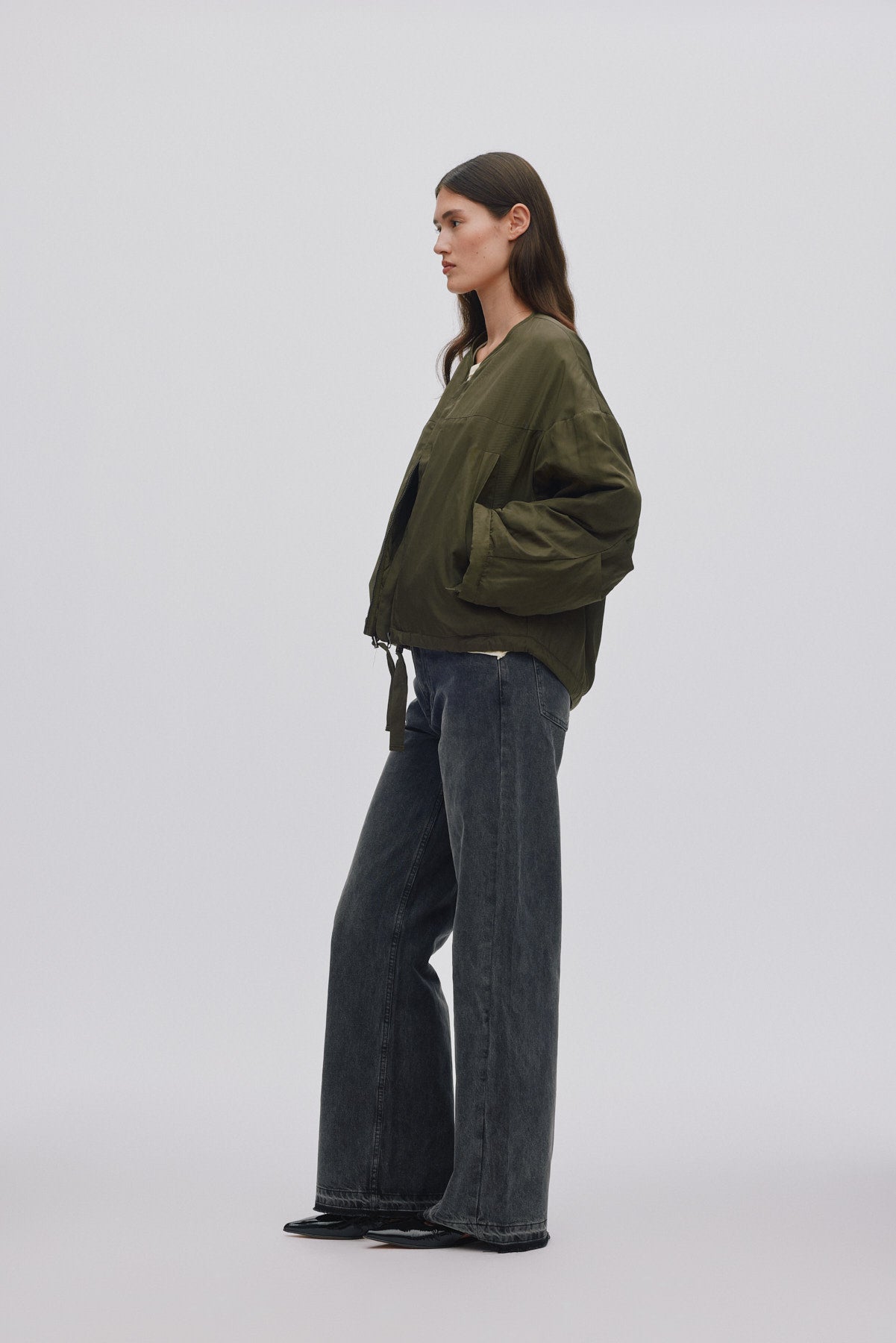Glod - Arched jacket I Army Green