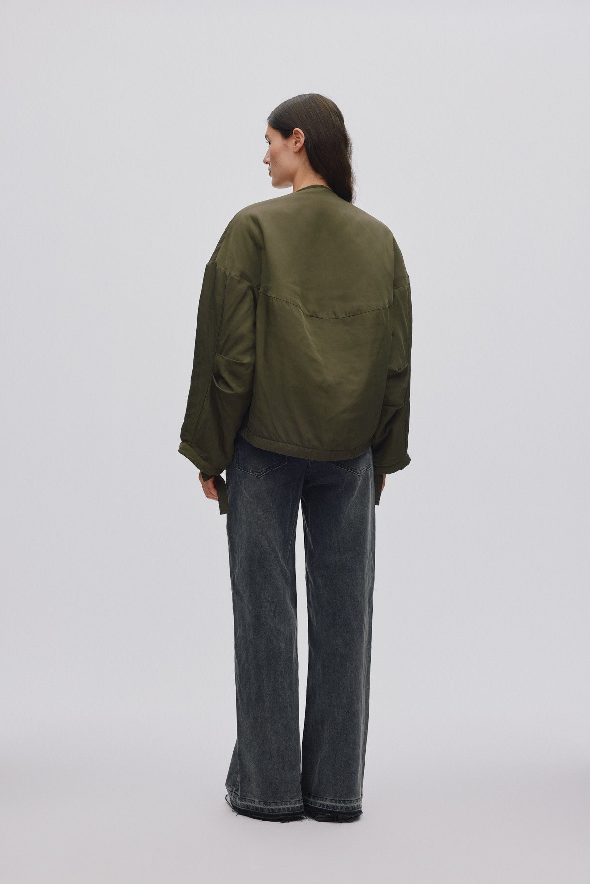 Glod - Arched jacket I Army Green