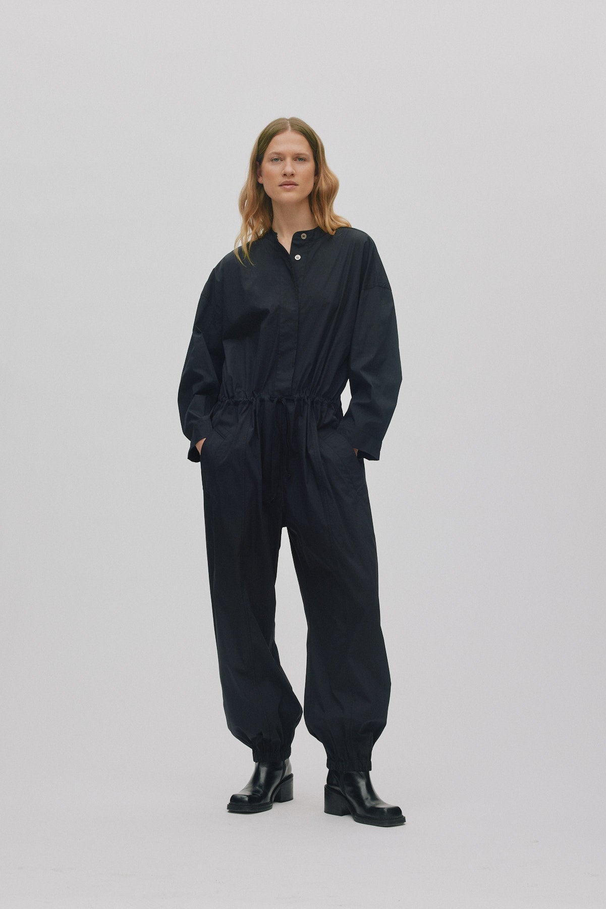 Dido - Papery jumpsuit I Black