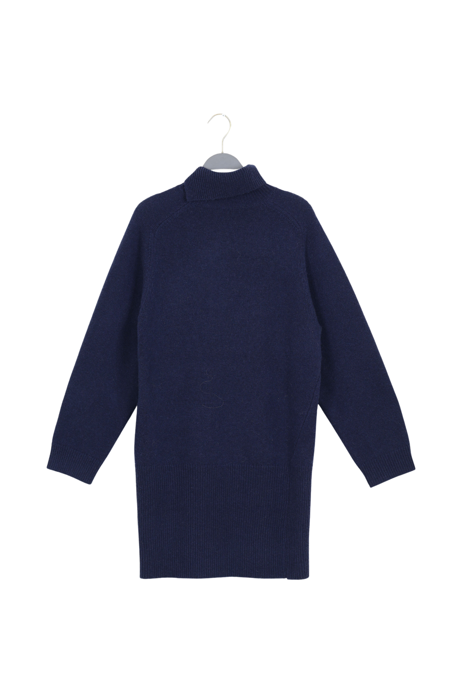 PreLoved Carole - Pure wool dress I Navy - L/XL