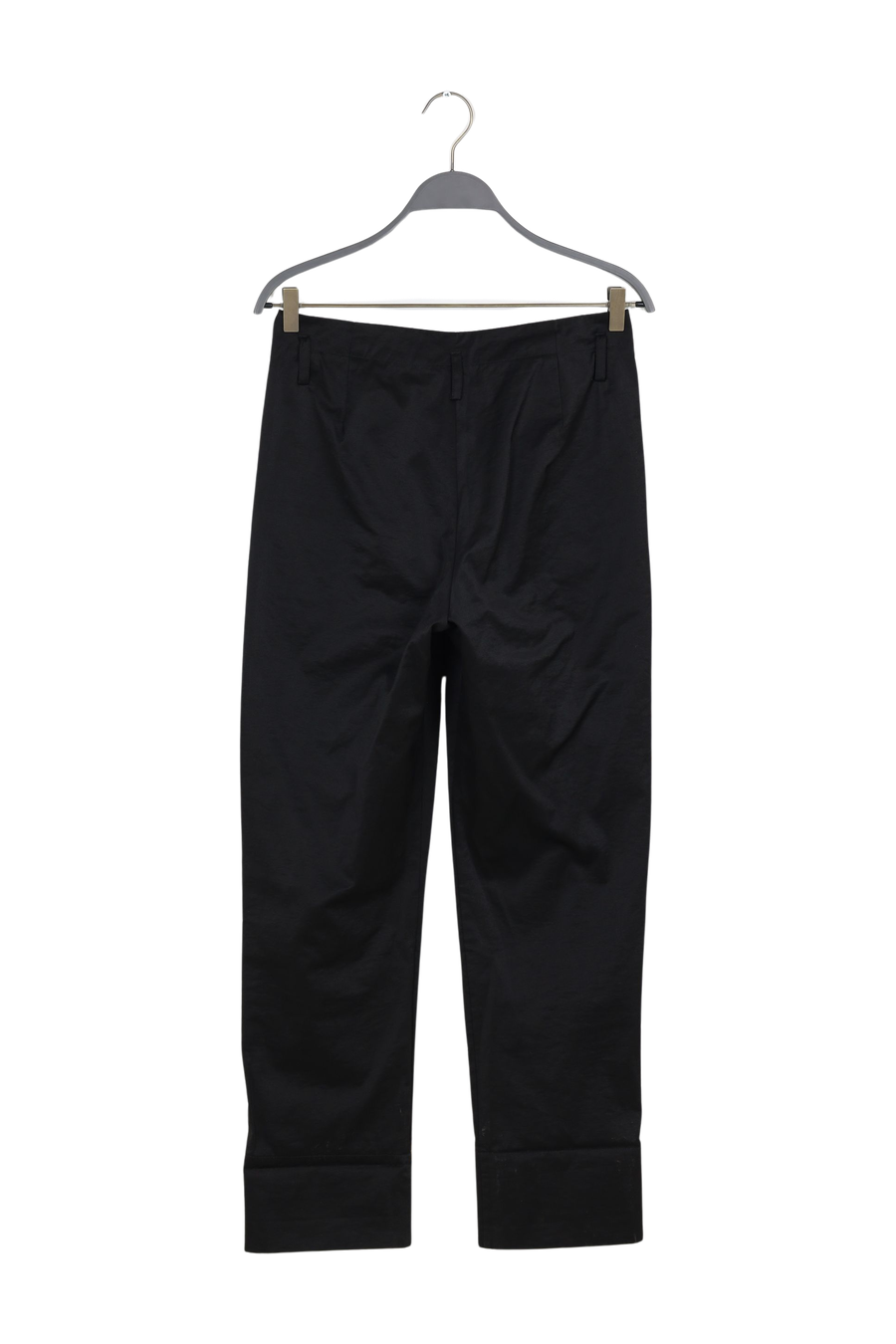 PreLoved Raina - Cotton fusion pleat pants I Pirate black - XS