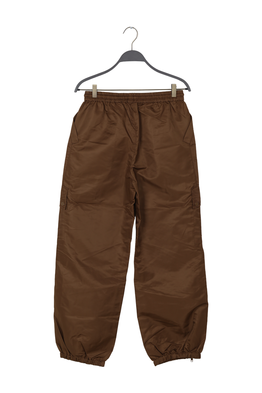 PreLoved Justa - Nylon pants I Coffee - S