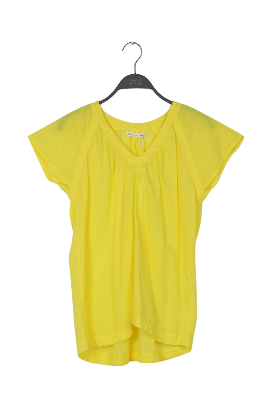 PreLoved Dipsy - Cotton V-neck top I White - S