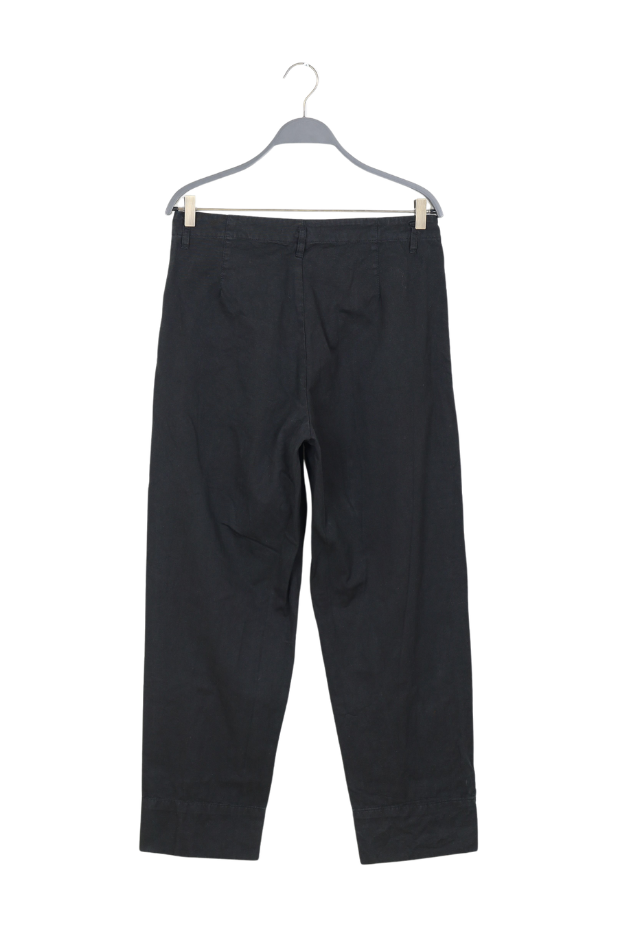 PreLoved Raina - Canvas light pleat pant I Faded black - L