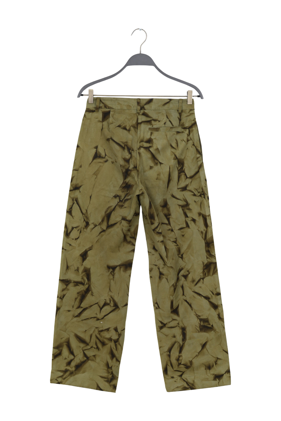 PreLoved Jahan - Crystal canvas pant I Fern green combo - XS