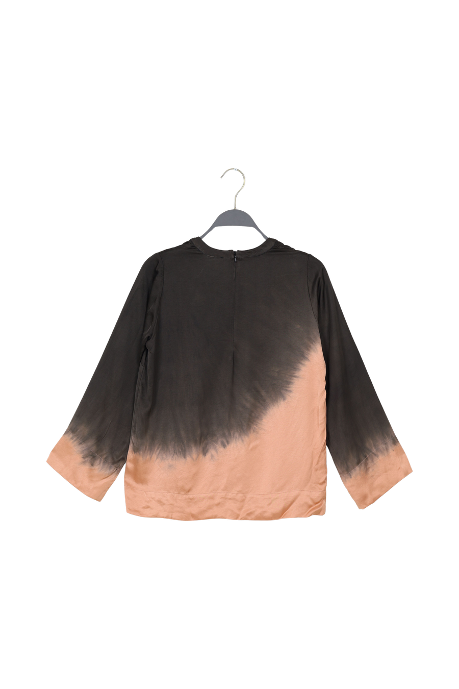 PreLoved Coastal 3/4 sleeve top - Herta I Black peachy combo - S
