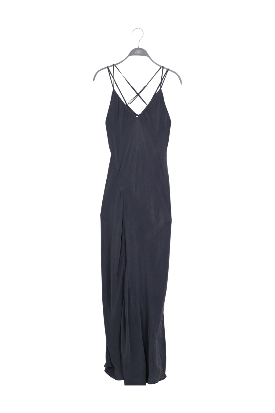 PreLoved Madigan - Sandwashed strap dress I Black - S