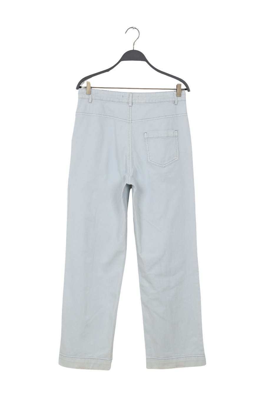 PreLoved Sabina - Canvas drill pant I Aqua - M