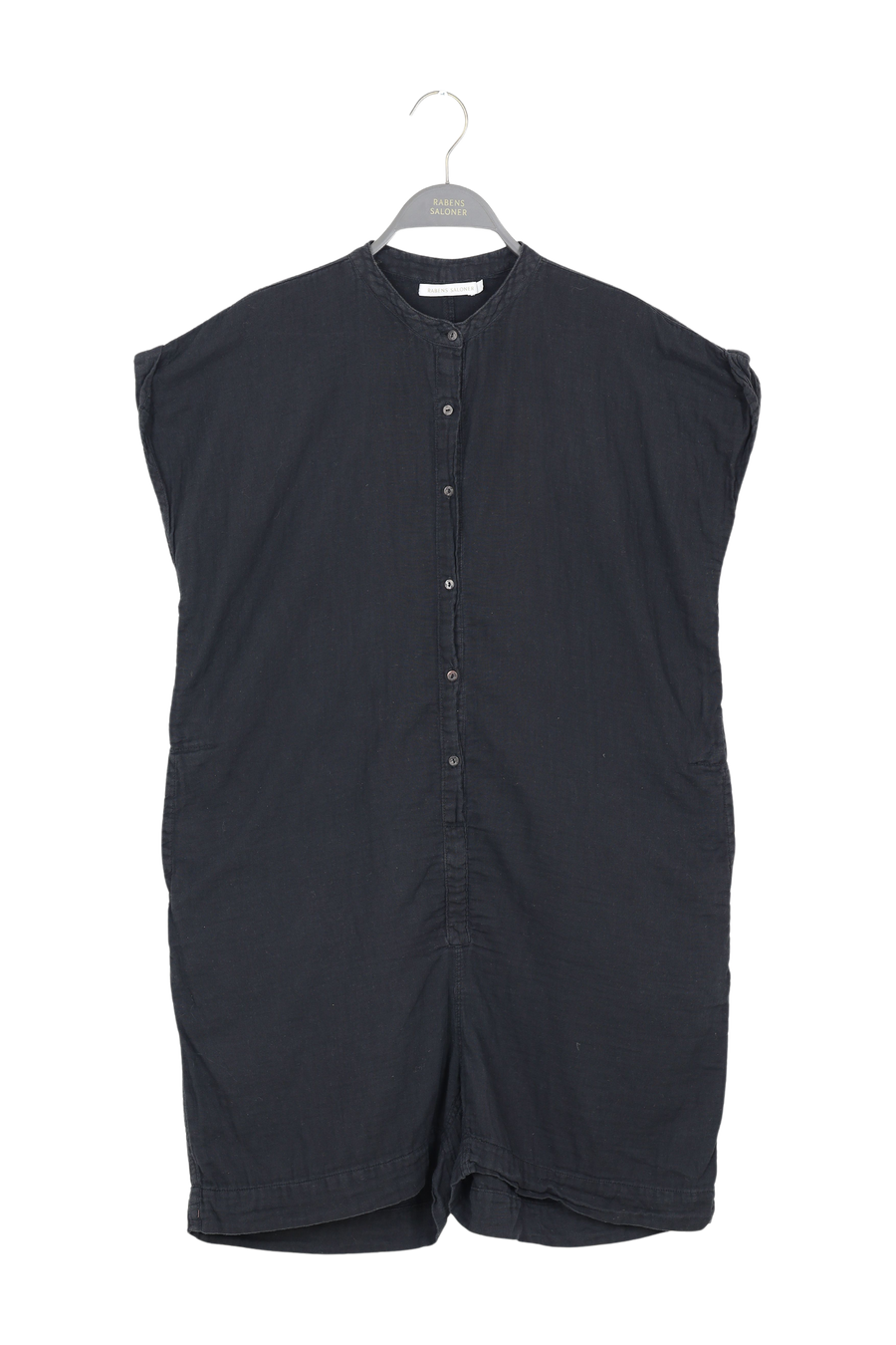PreLoved Saan - Cotton dbl slvless romper I Black - S
