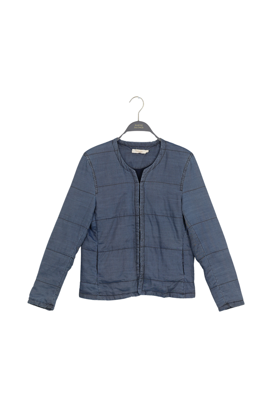 PreLoved Gabbi - Gepolsterte Chambray-Jacke - S