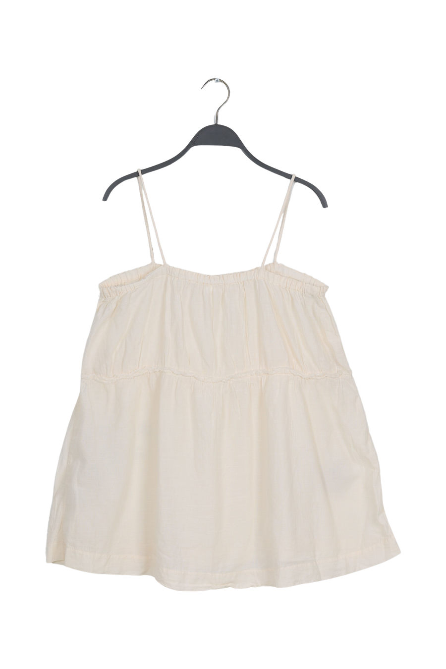 PreLoved Octavia - Cotton tiered top - L
