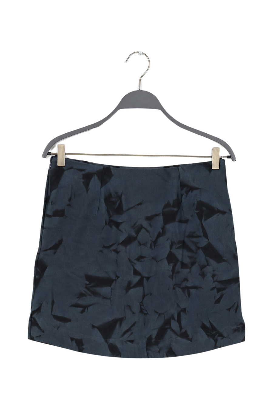PreLoved Benedichte - Crystal short canvas skirt I Midnight black combo - S