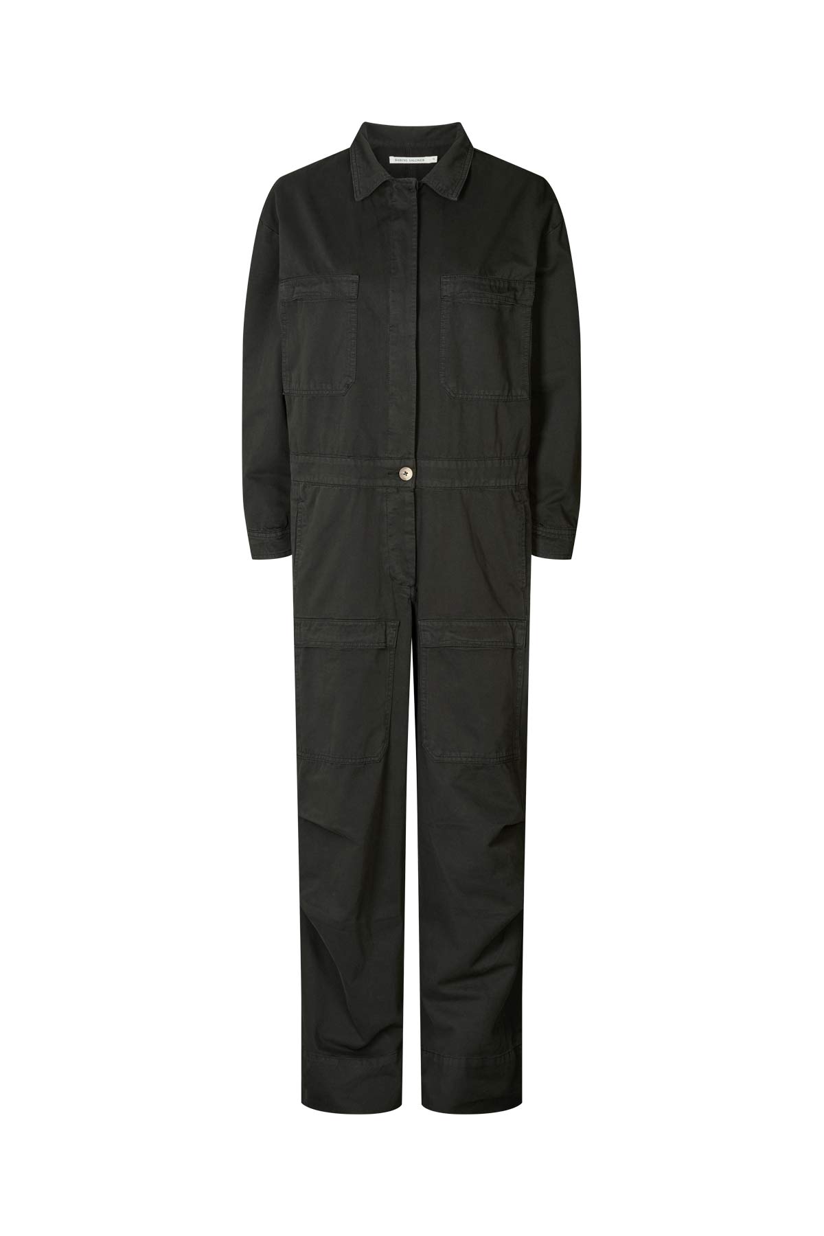 Jozette - Canvas light jumpsuit I Faded black