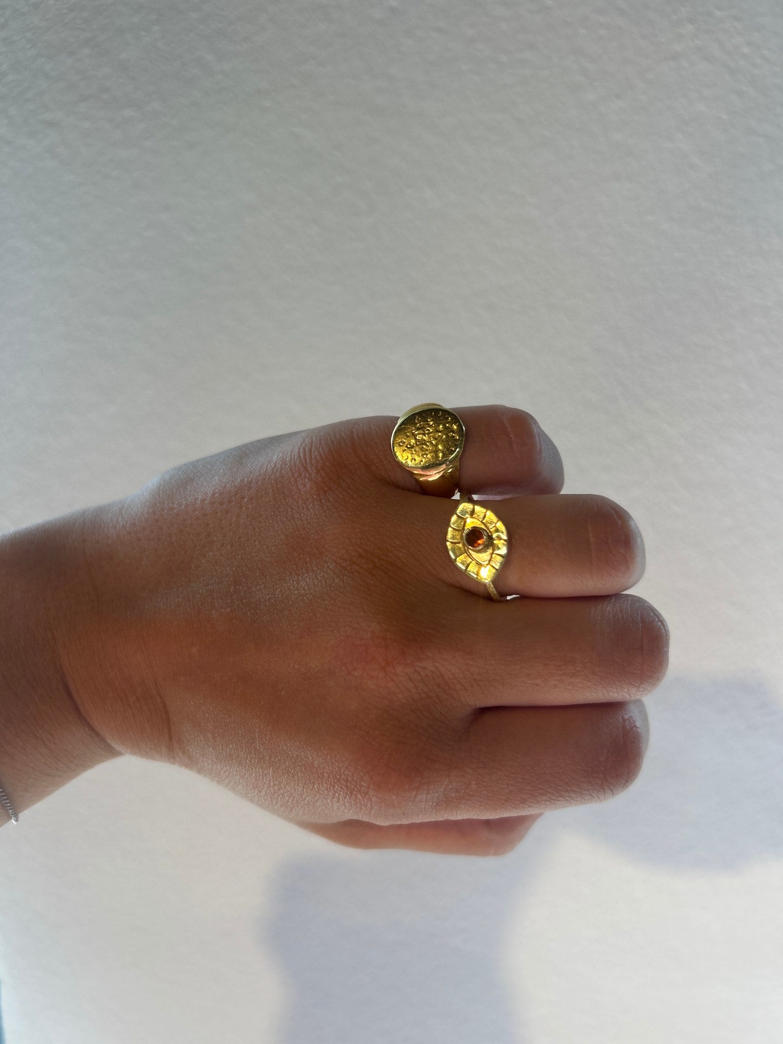 Nafsu - Eye ring I Gold plated