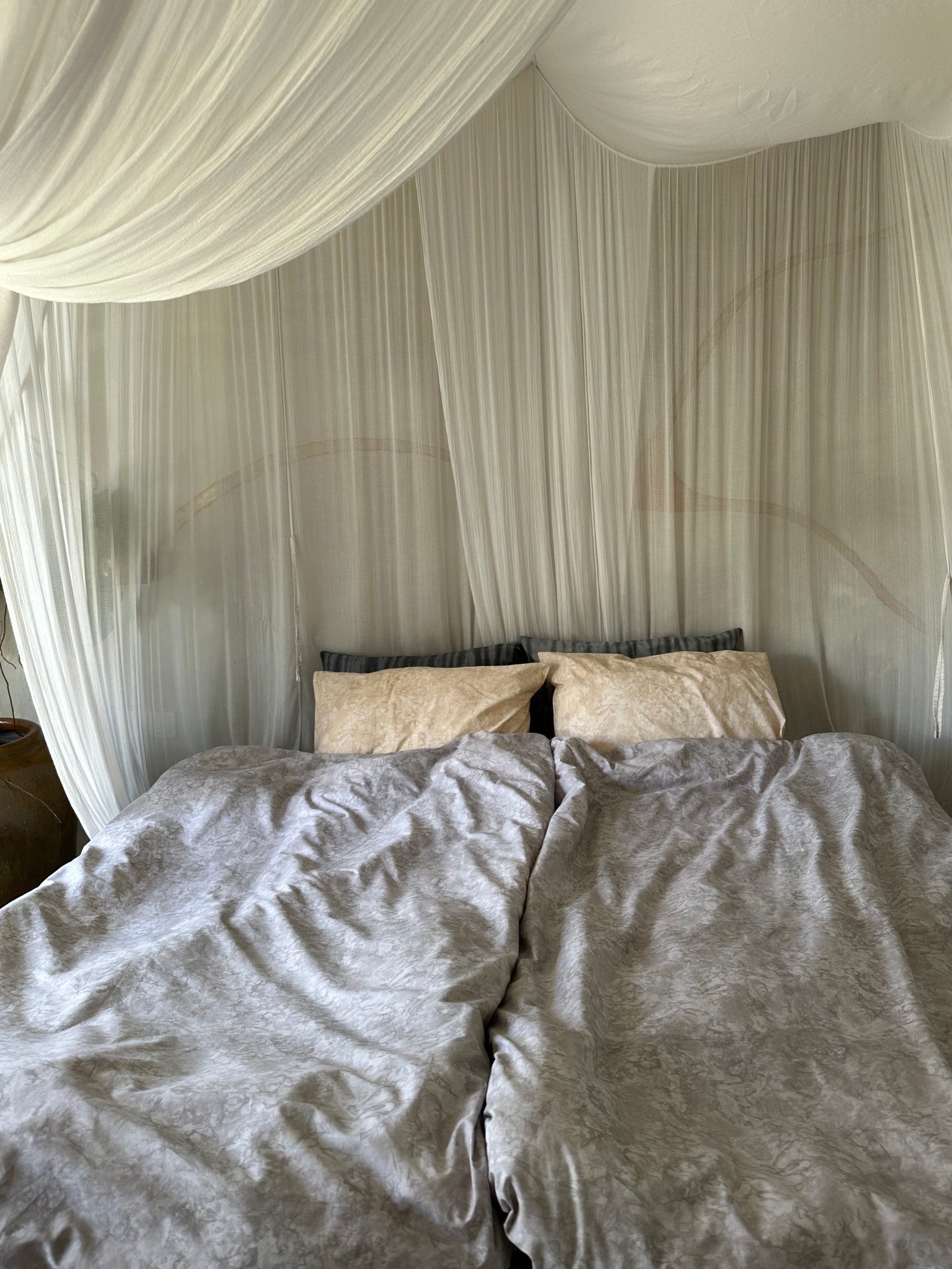 Pillow sham - Marbled pillow sham I Sage