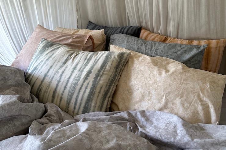 Tie Dye pillow - Pillow 50x70 cm I Sage Combo