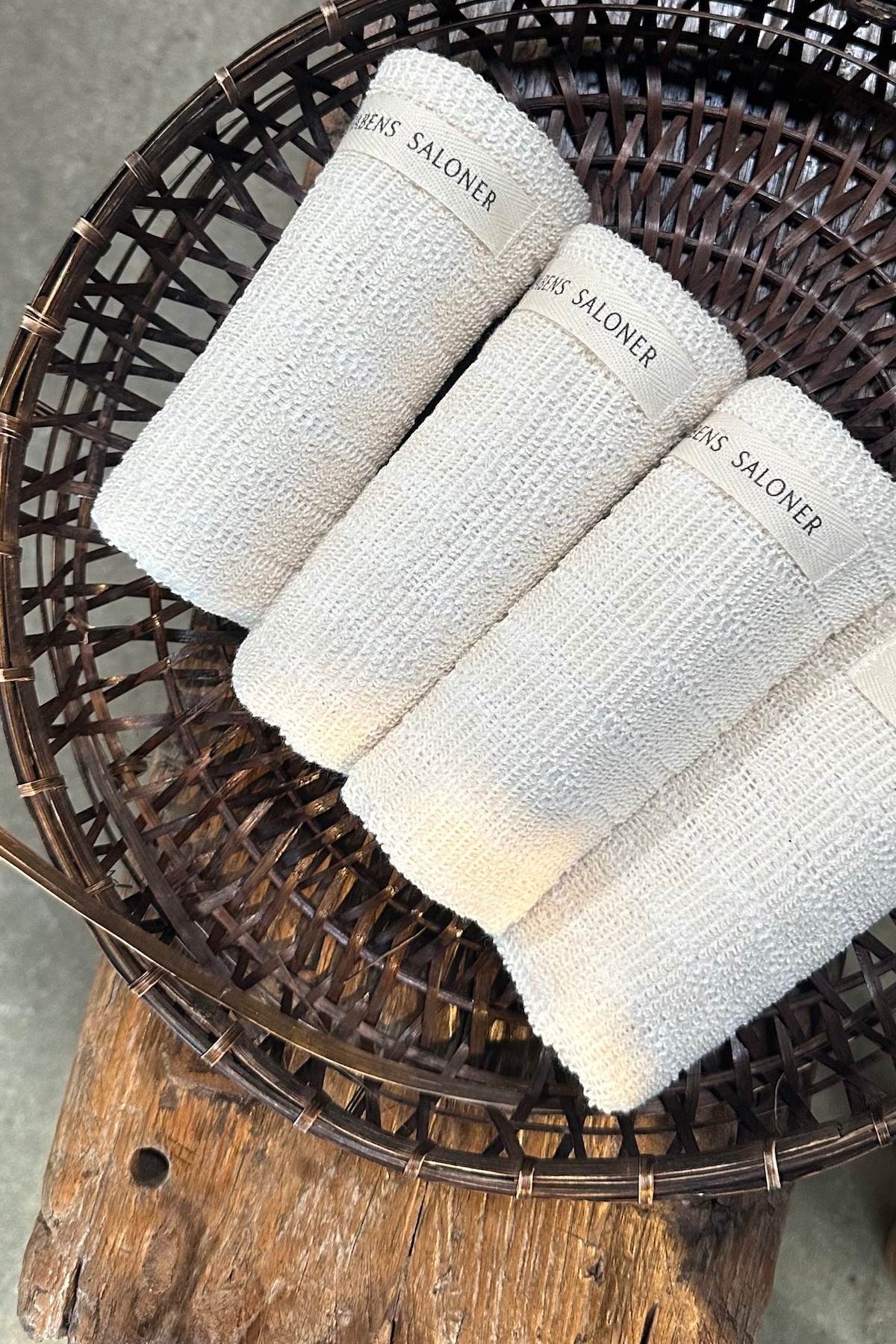 Exfoliating towel I Creme