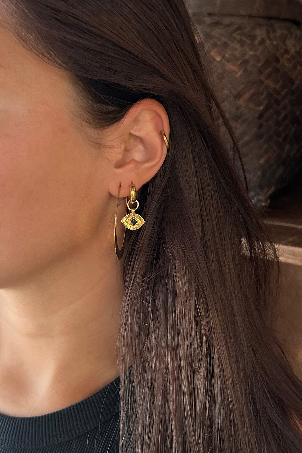 Eye hoop - Nafsu I Gold