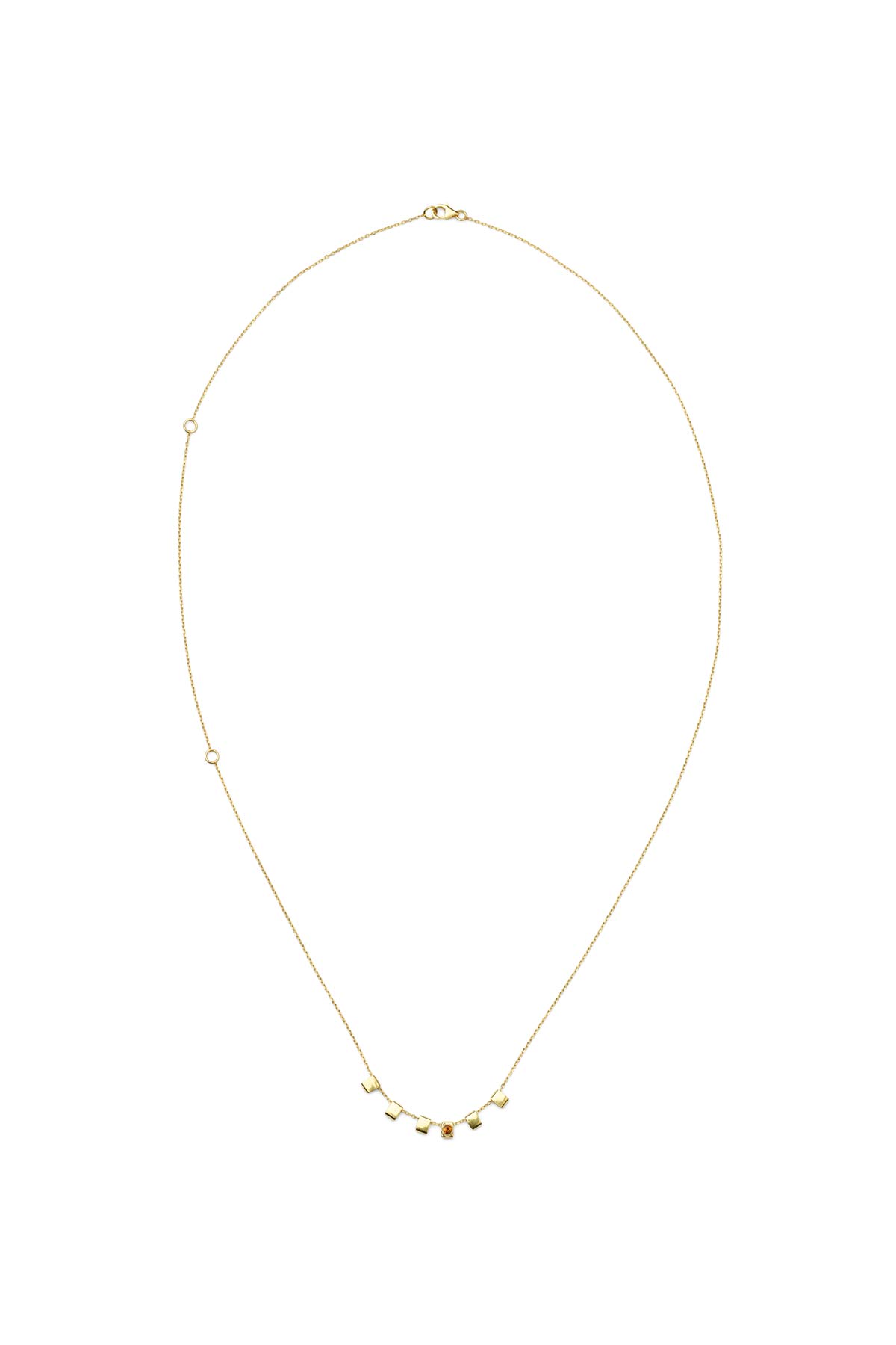 Square beads necklace  - Nafsu I Gold