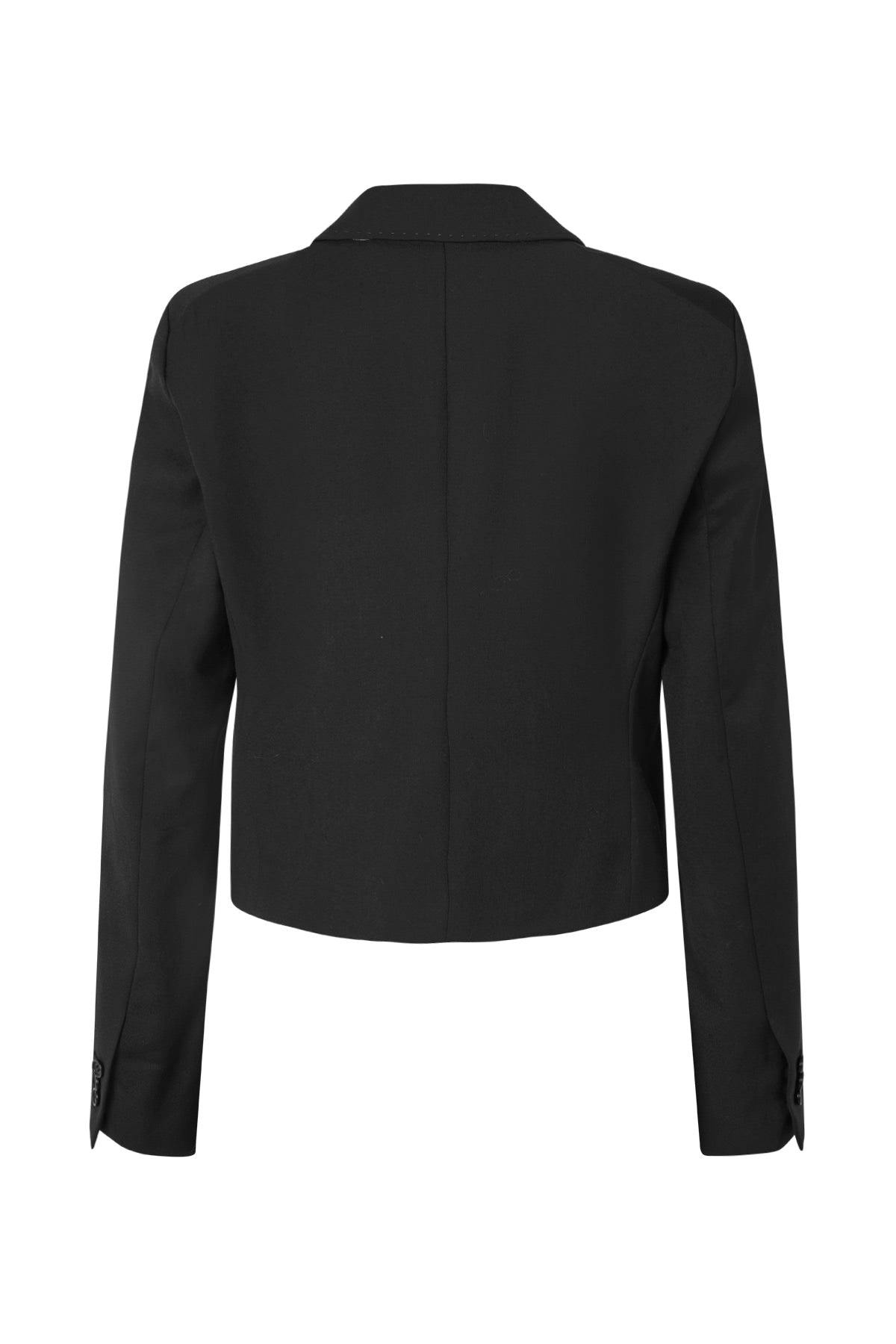 Tamar - Smooth tailoring short jacket I Black