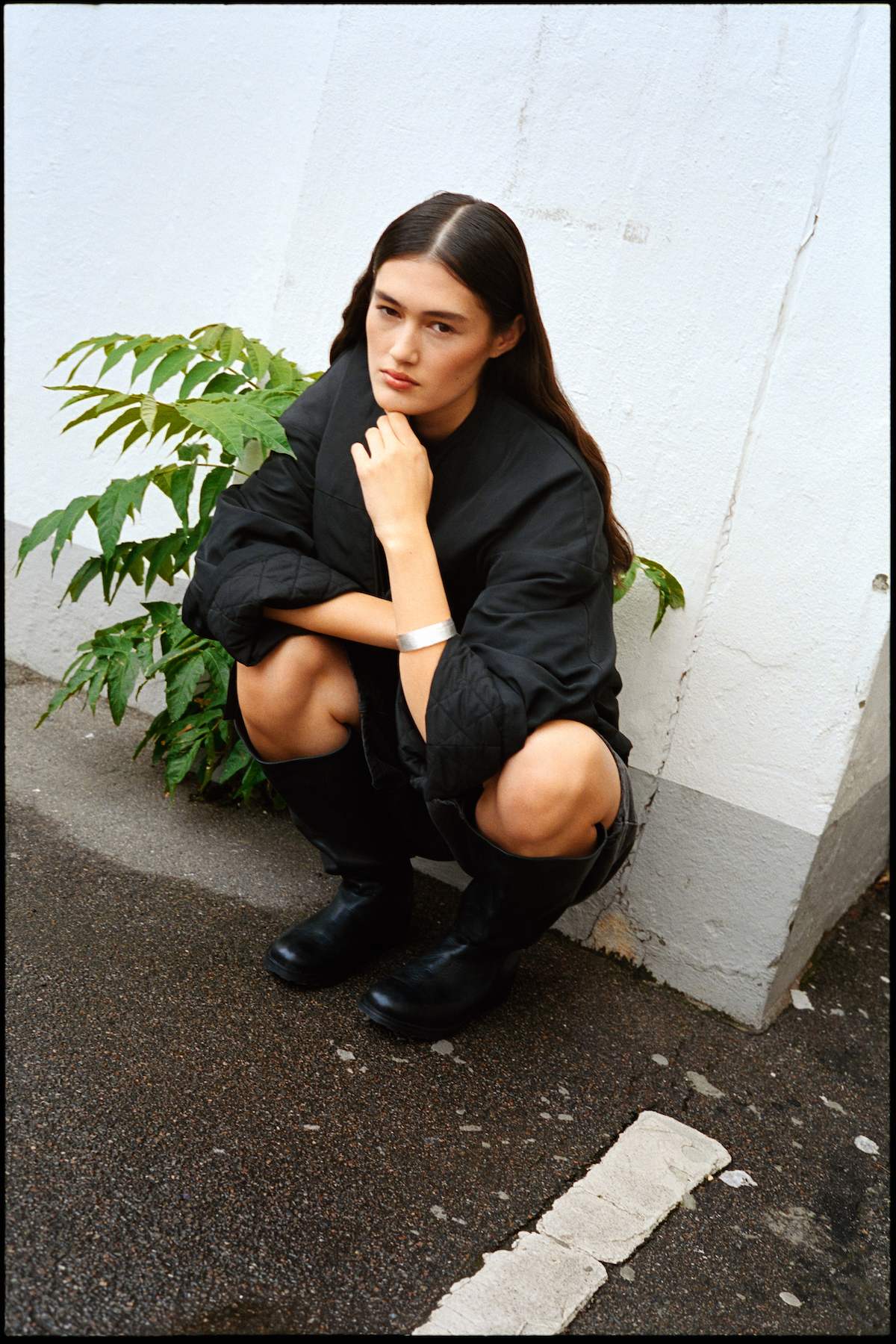 Glod - Arched jacket I Black