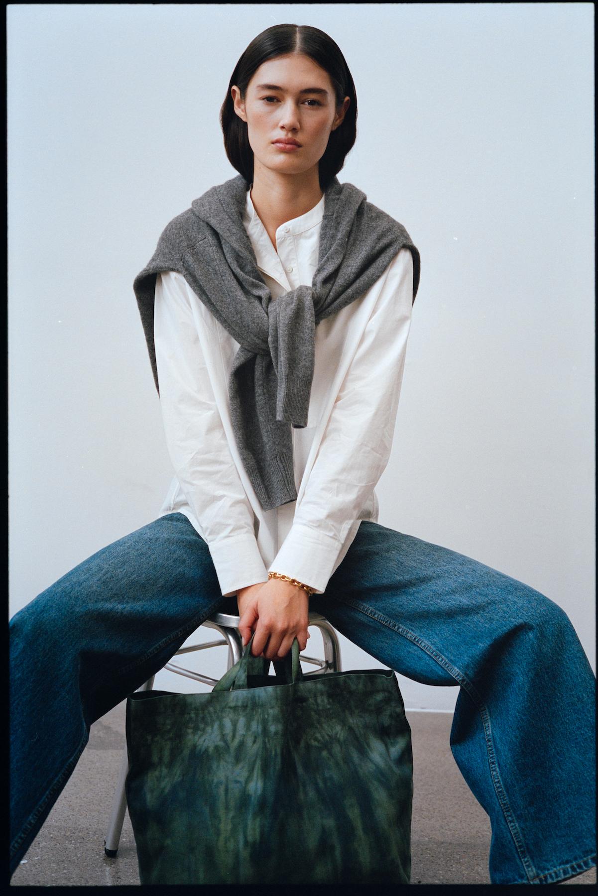 Ischa - Arizona tote bag I Green combo