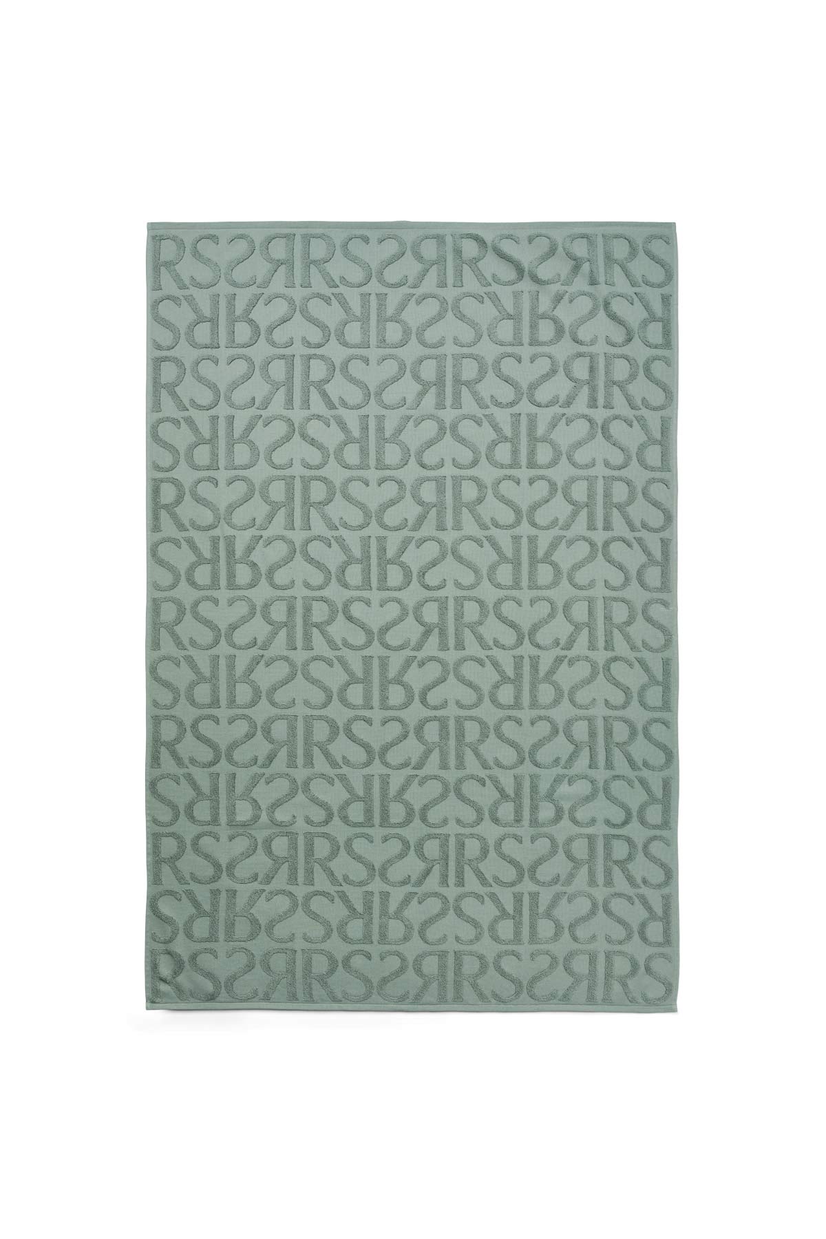 Bath towel - Monogram bath towel I Sage