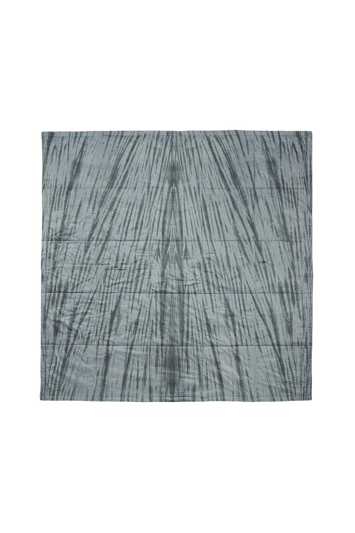 Tie-dye bed cover - Bed cover 270x270 cm I Grey combo