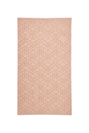 Monogram beach towel - Beach towel 100x180 cm I Rose