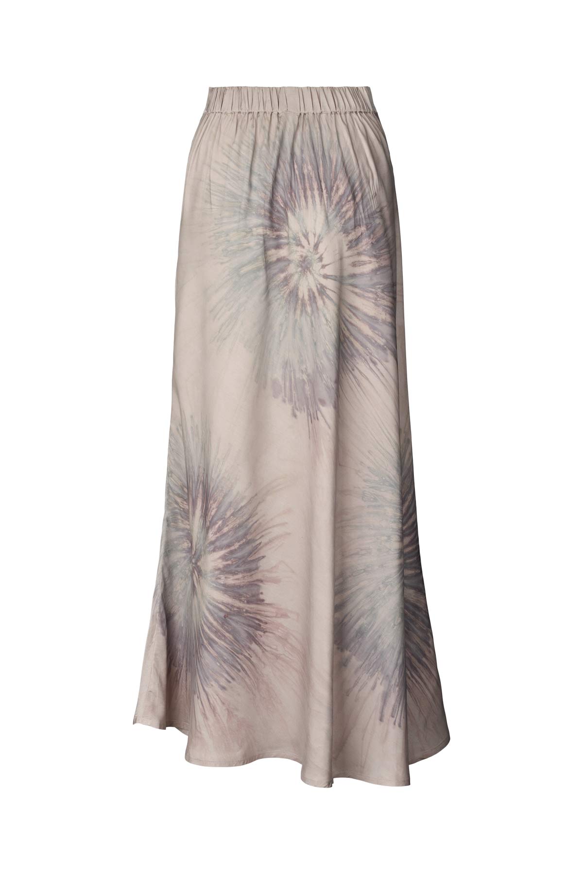 Willis - Cartwheel long A-line skirt I Urchin combo