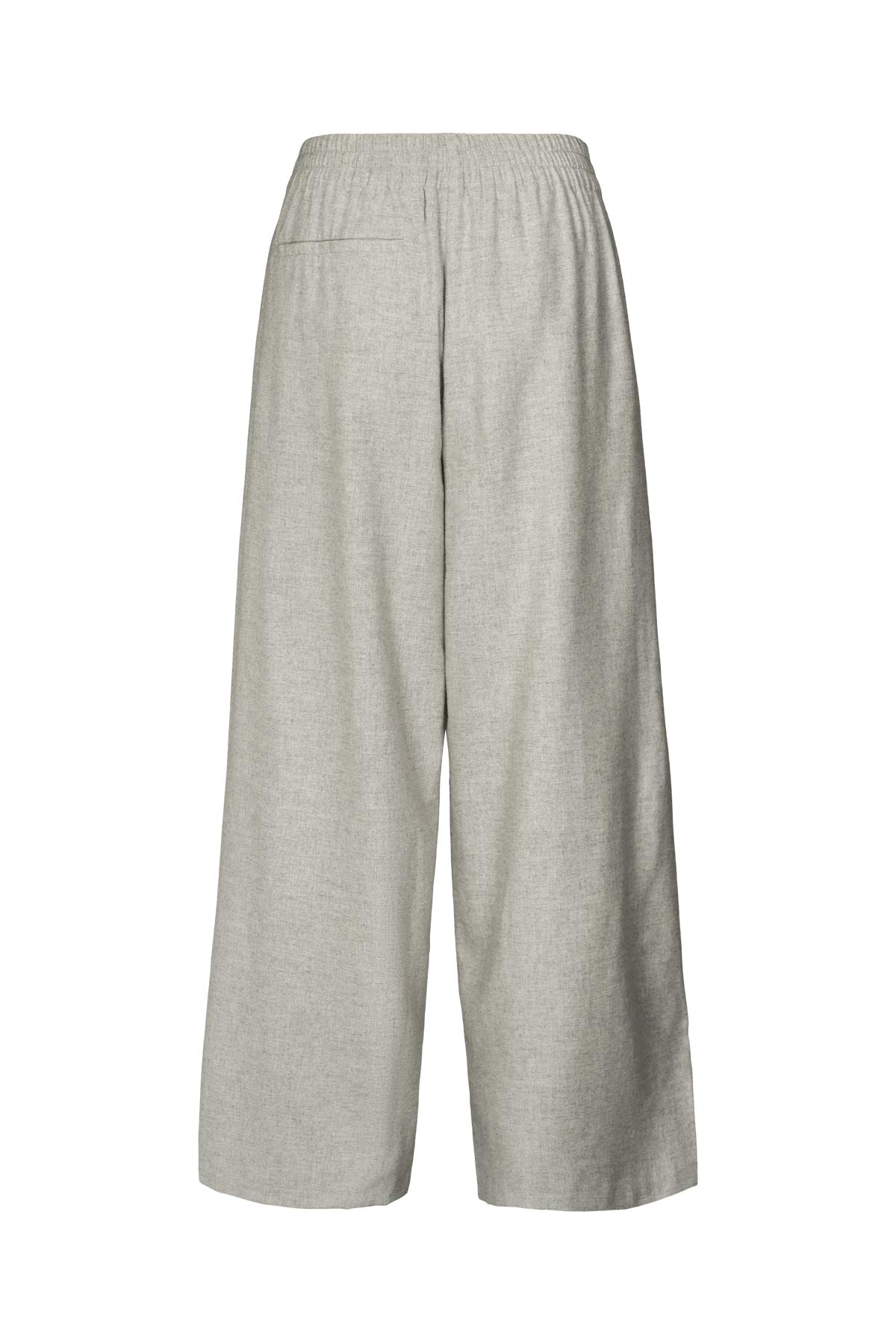 Everdeen - Drapy tailoring relaxed pants I Grey melange