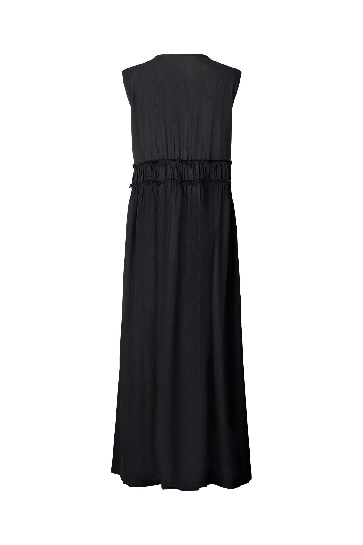 Harmonie - Cotton long dress I Black