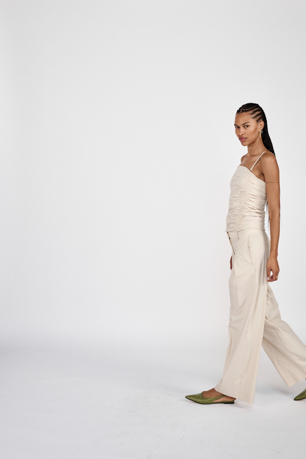 Gunna - Papery bodice top I Black