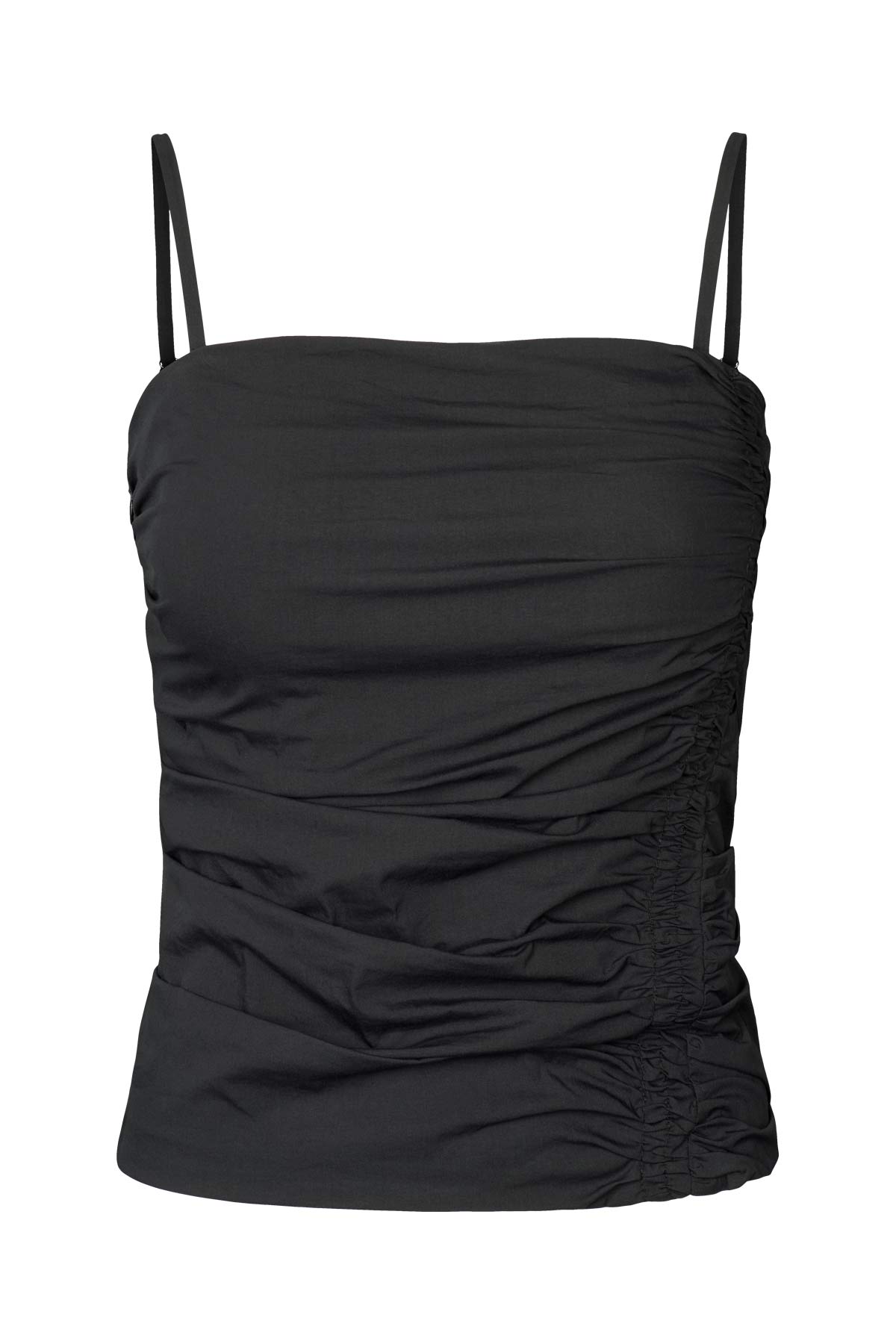Gunna - Papery bodice top I Black