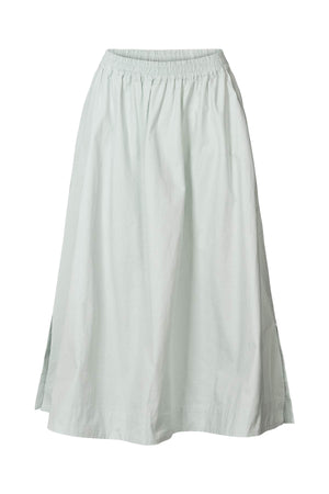 Guri - Poplin heavy full skirt I Sky blue