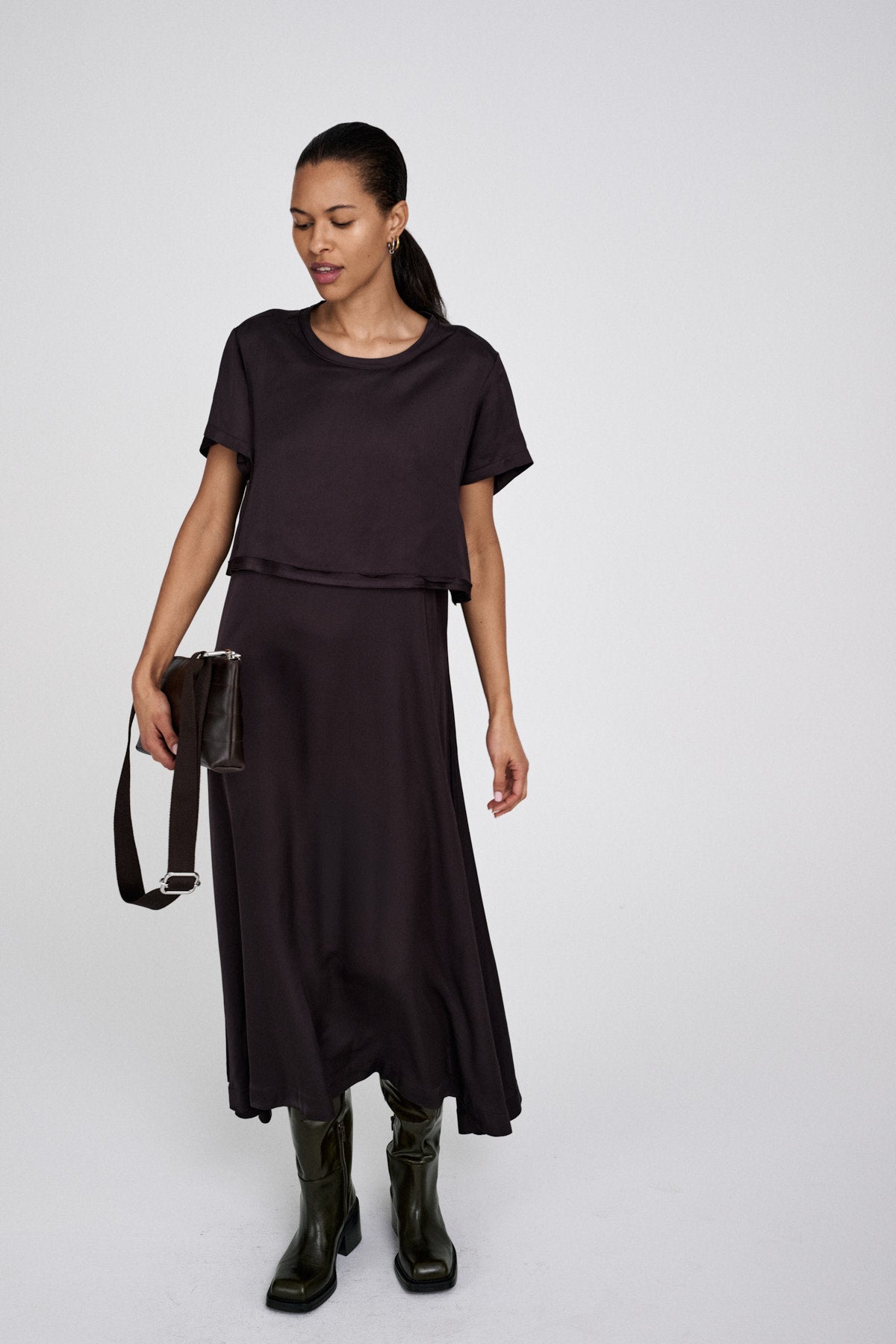 Nat - Lush t-shirt dress I After dark