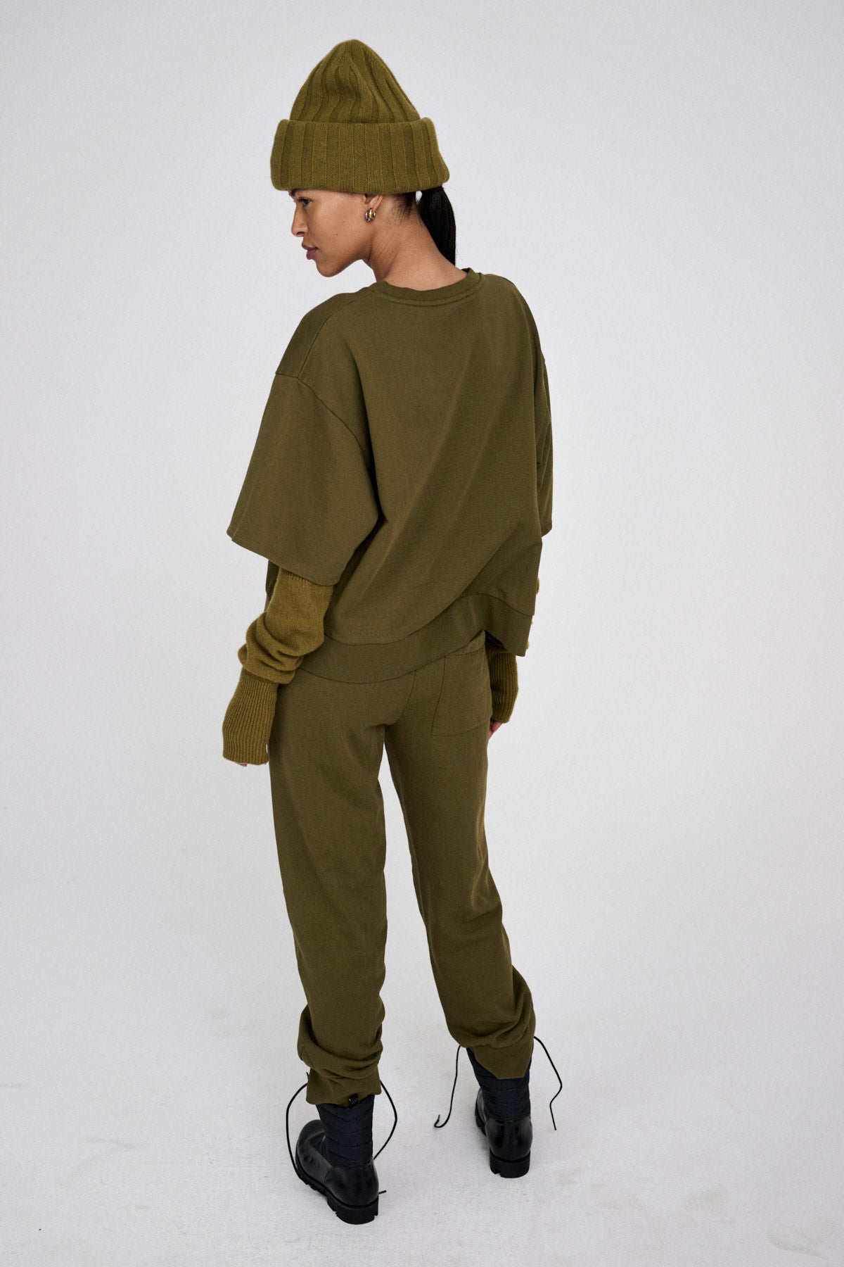 Nono - Sweat pants I Dark Olive