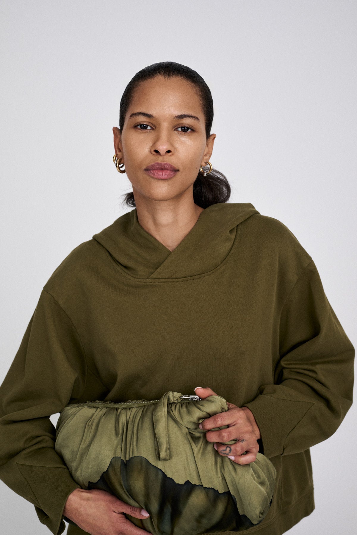 Nasima - Sweatshirt I Dark Olive