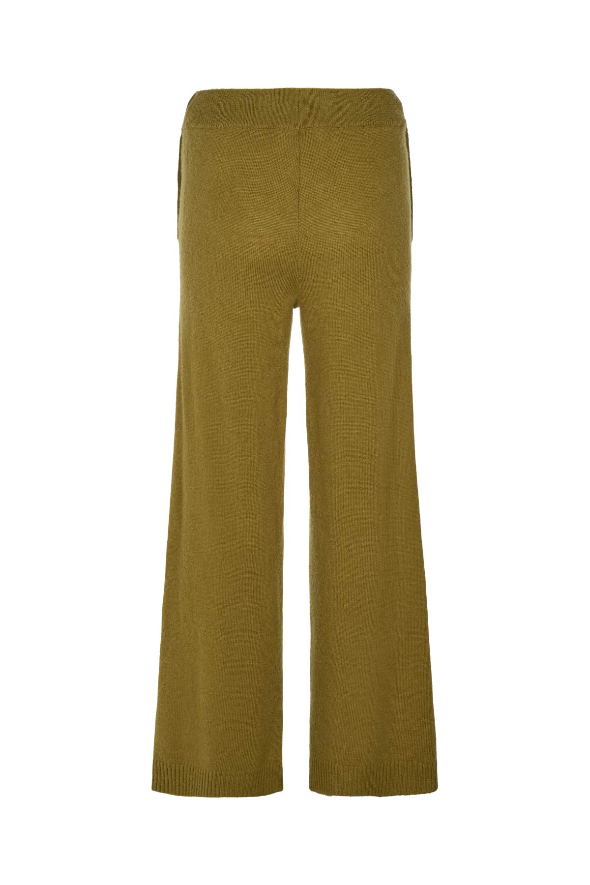 Dianne - Pure wool lounge pants I Fern green