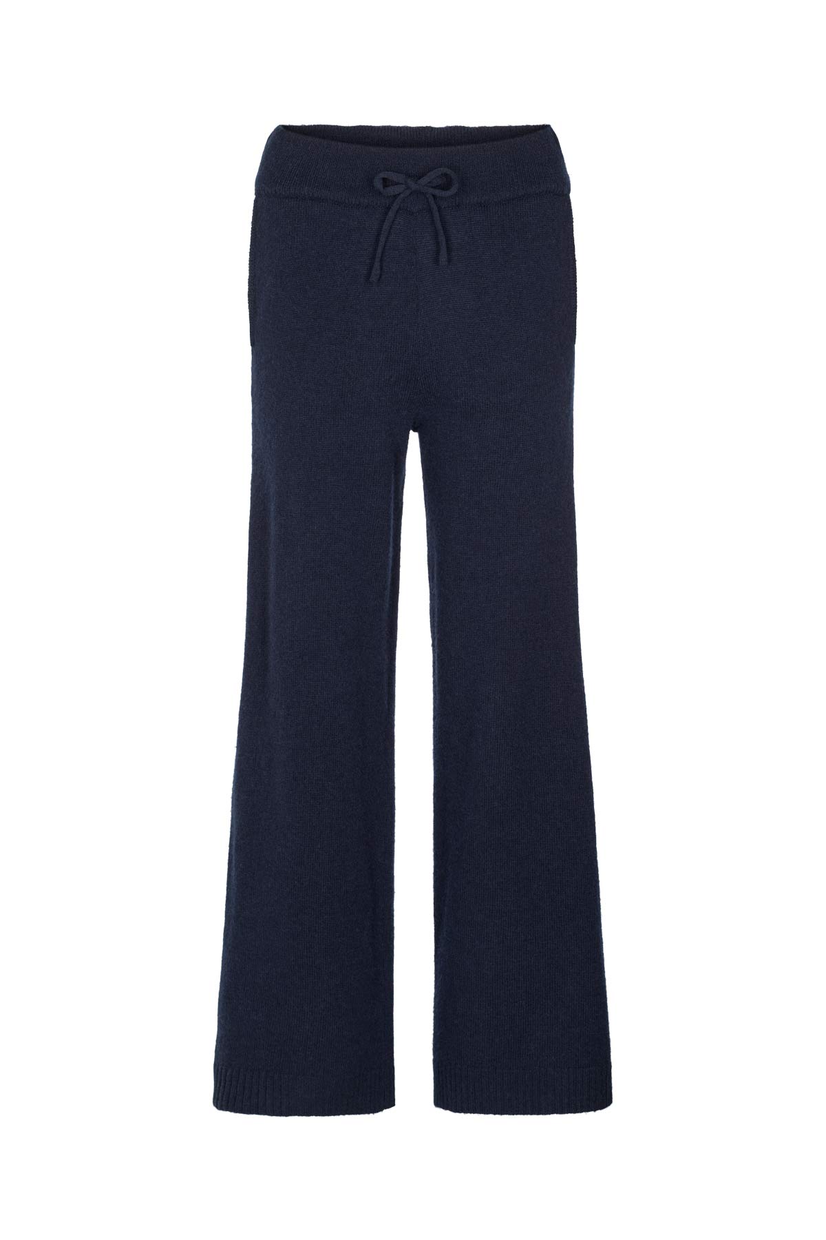 Dianne - Pure wool lounge pants I Navy