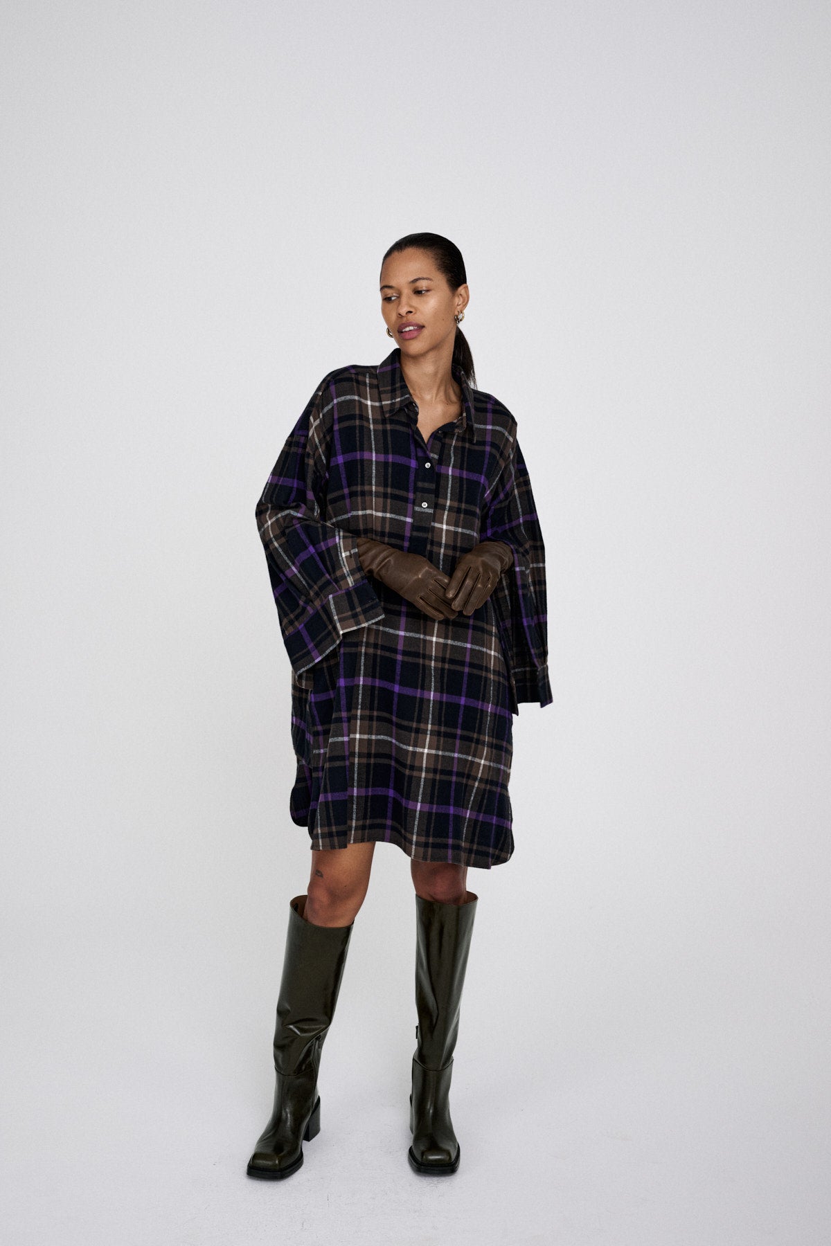 Feel - Leather gloves I Olive