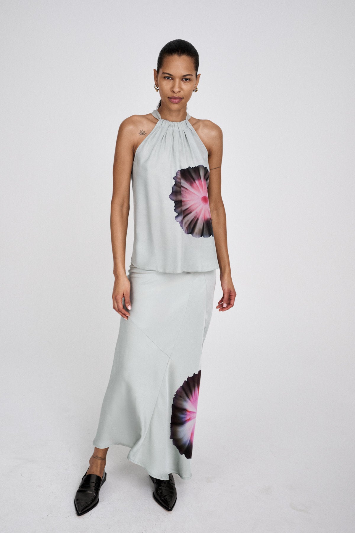 Dida - Bloom halter top I Hazelnut combo