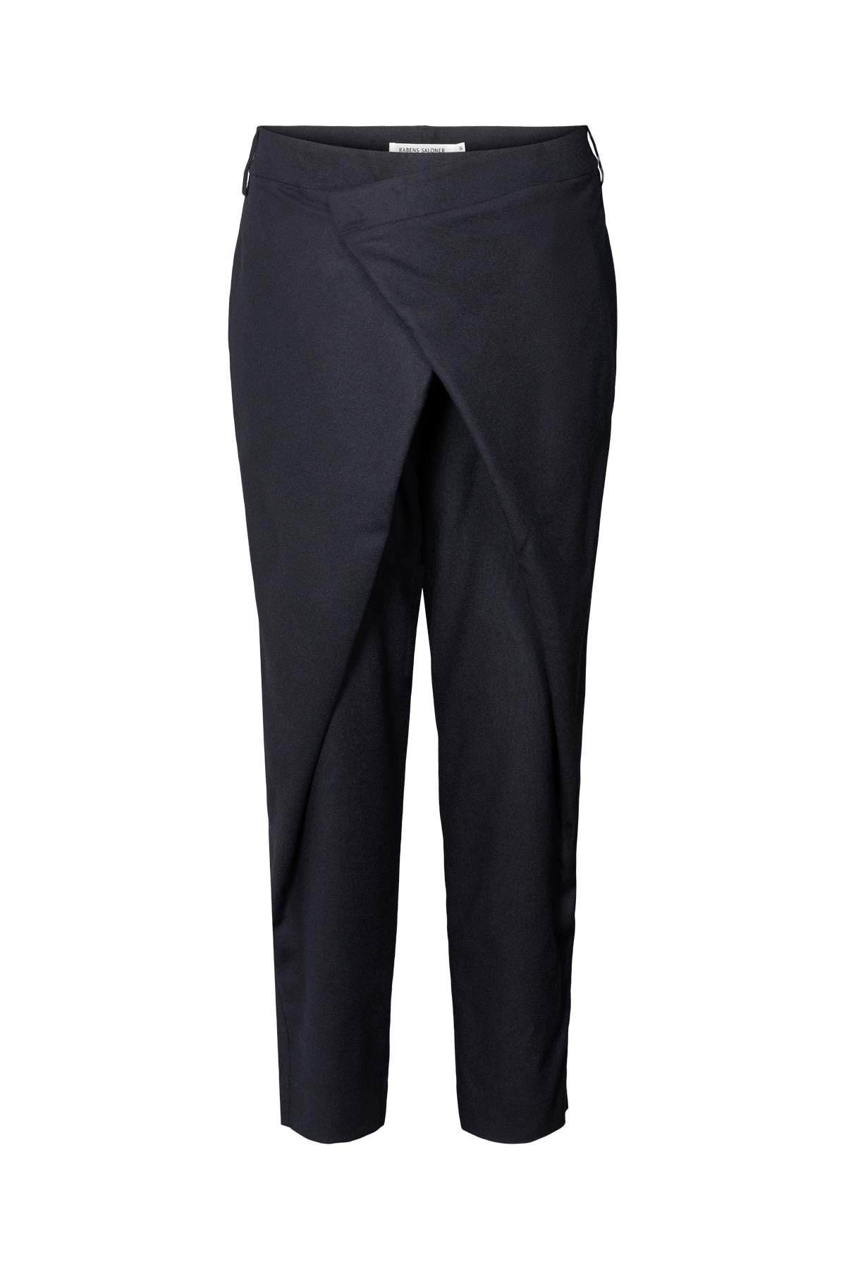 Talli - Drapy tailoring overlap pants I Midnight