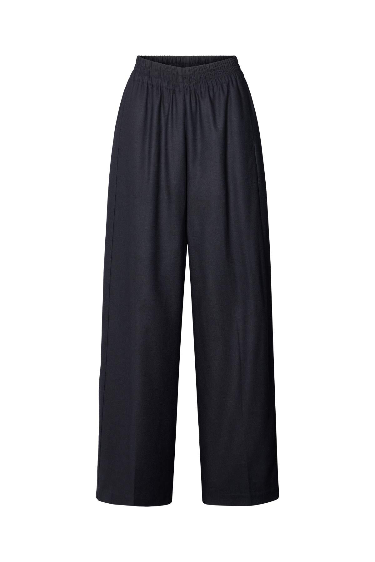 Drapy tailoring relaxed pants - Everdeen I Midnight